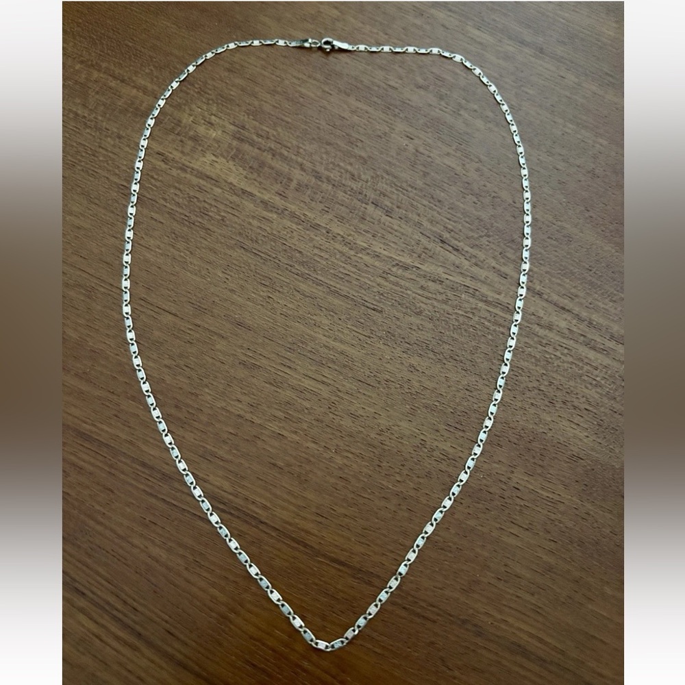 10K tri-colored gold mariners/valentino chain